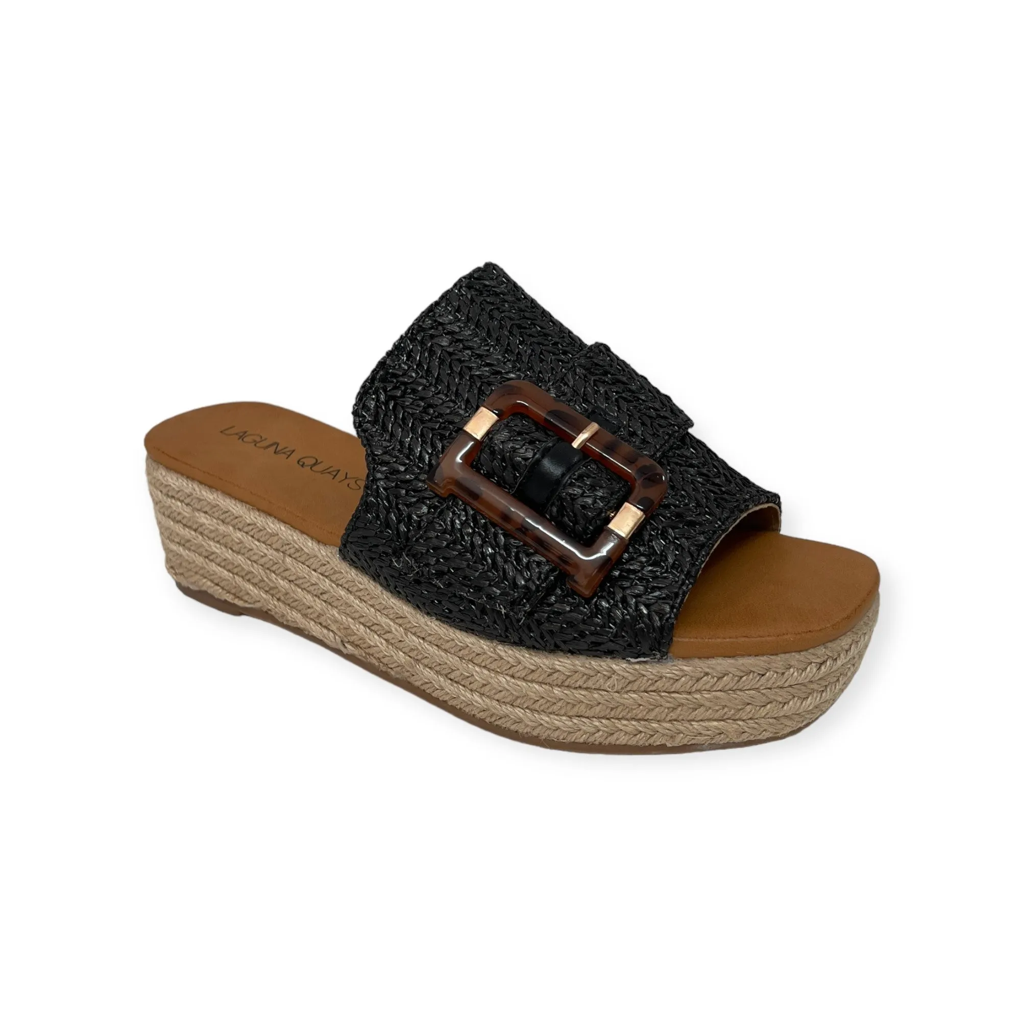 TAMBO LQ - BLACK RAFFIA