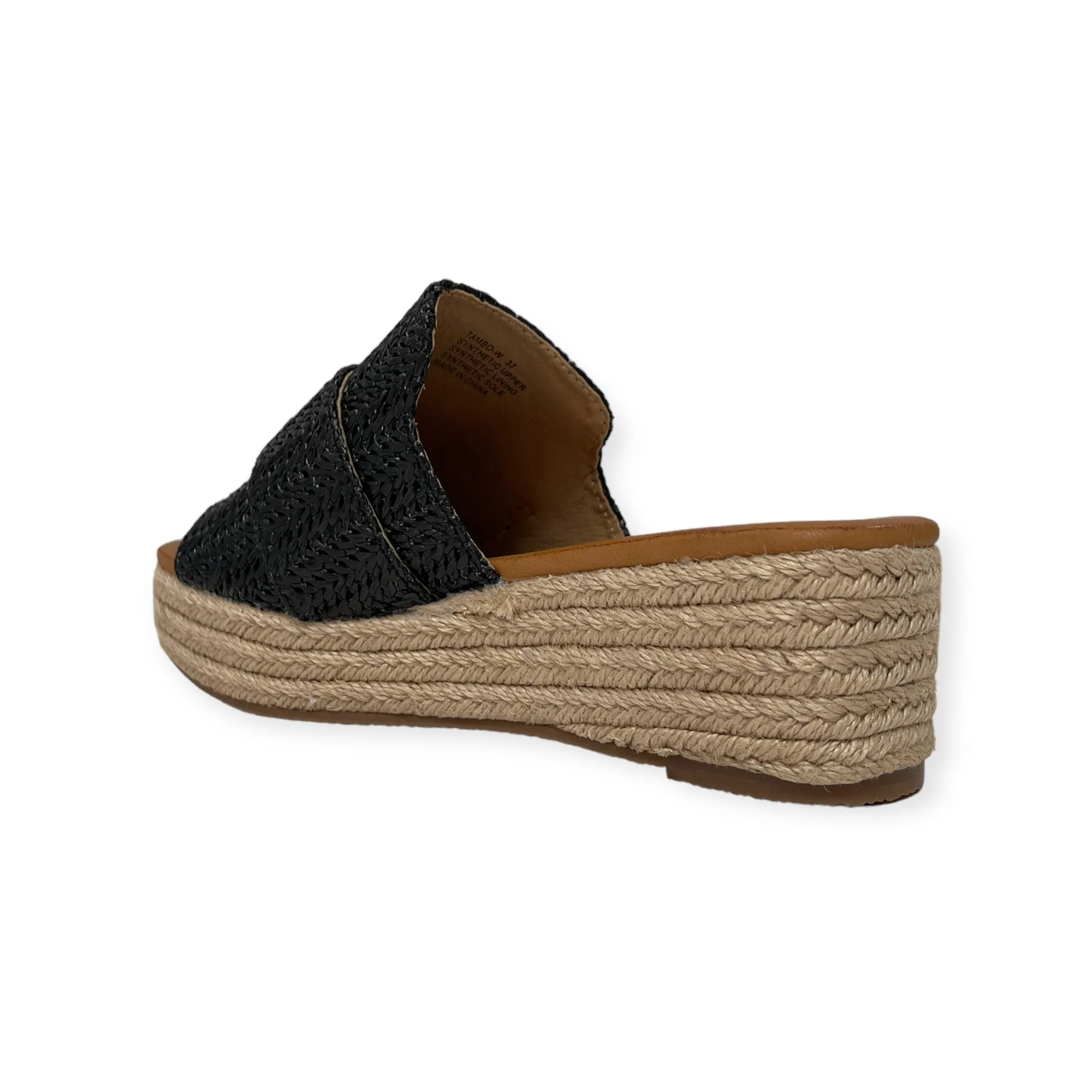TAMBO LQ - BLACK RAFFIA