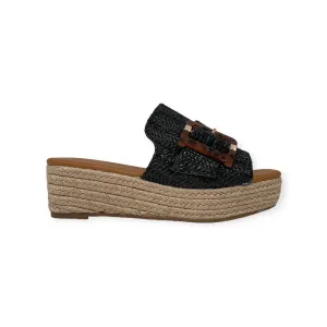 TAMBO LQ - BLACK RAFFIA