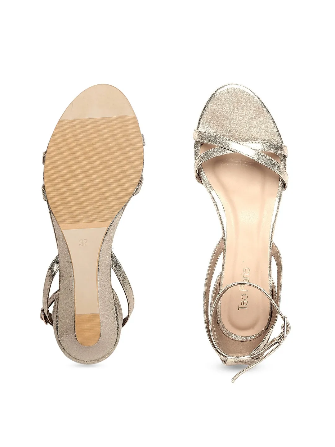 Tao Paris Eve 10007-01 Gold Solid Wedges