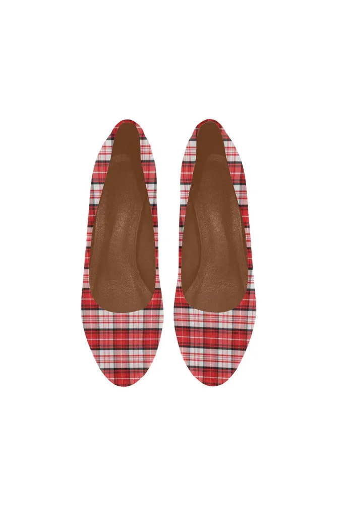 tartan heel Women's High Heels (Model 044)