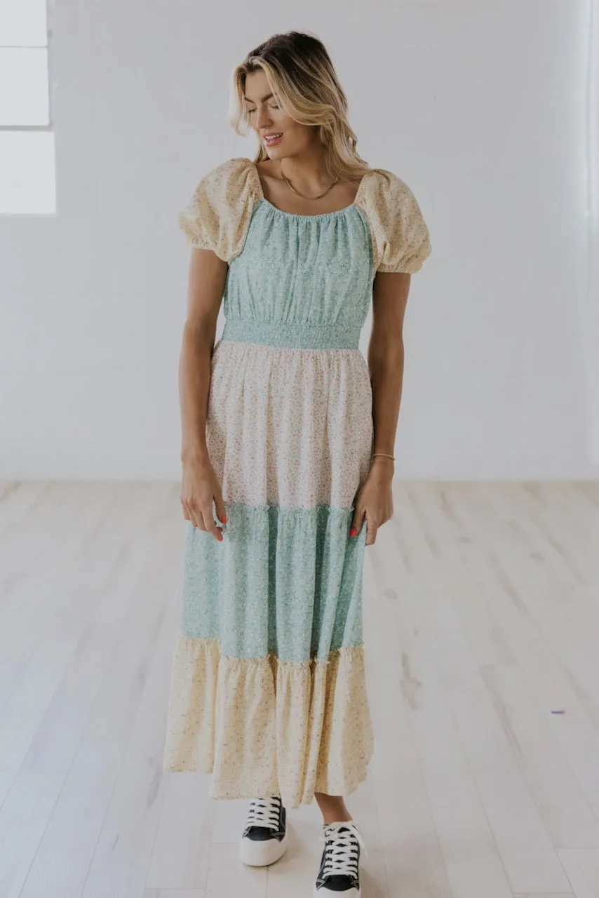The Andalasia Tiered MOM Dress