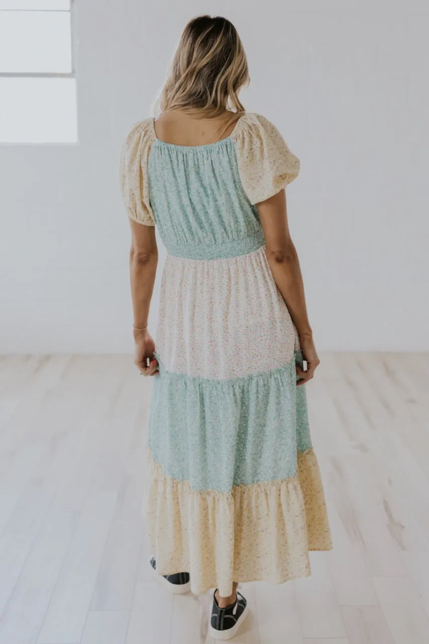 The Andalasia Tiered MOM Dress