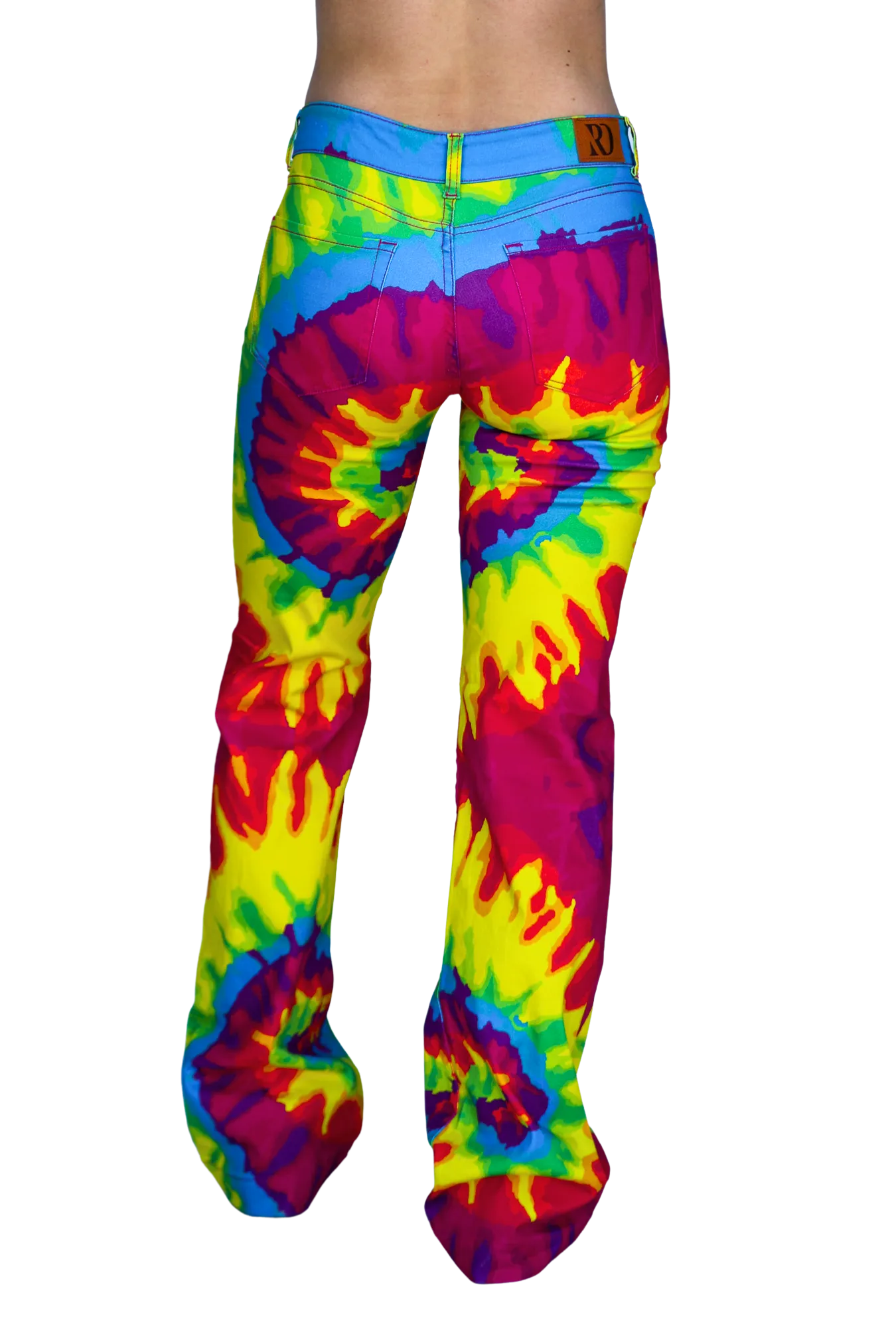TIE DYE SIGNATURE TROUSER DENIM