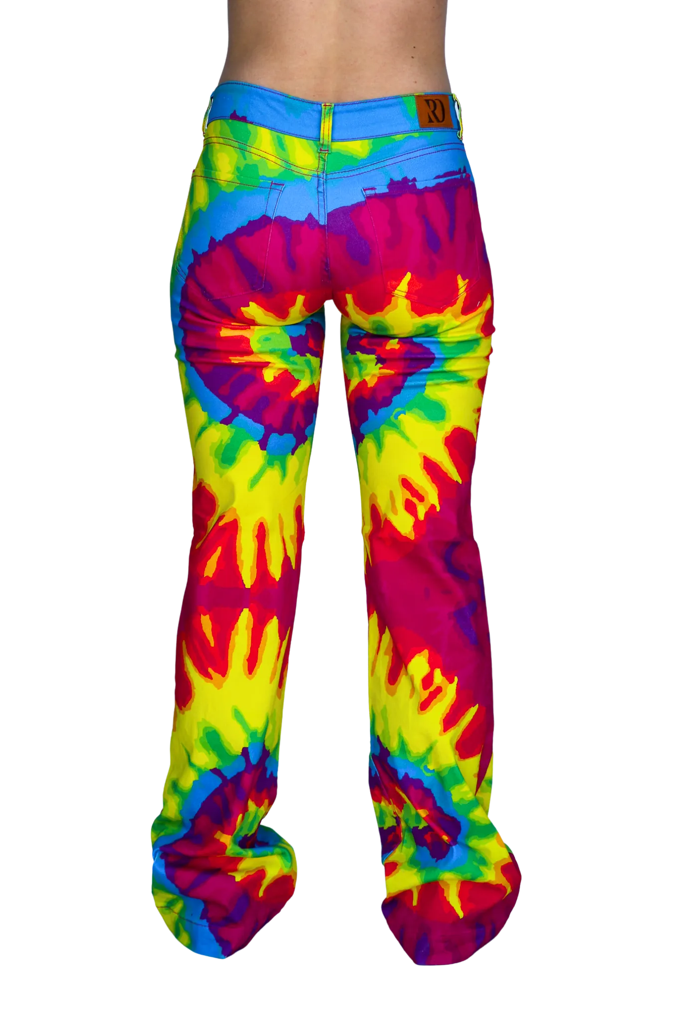 TIE DYE SIGNATURE TROUSER DENIM