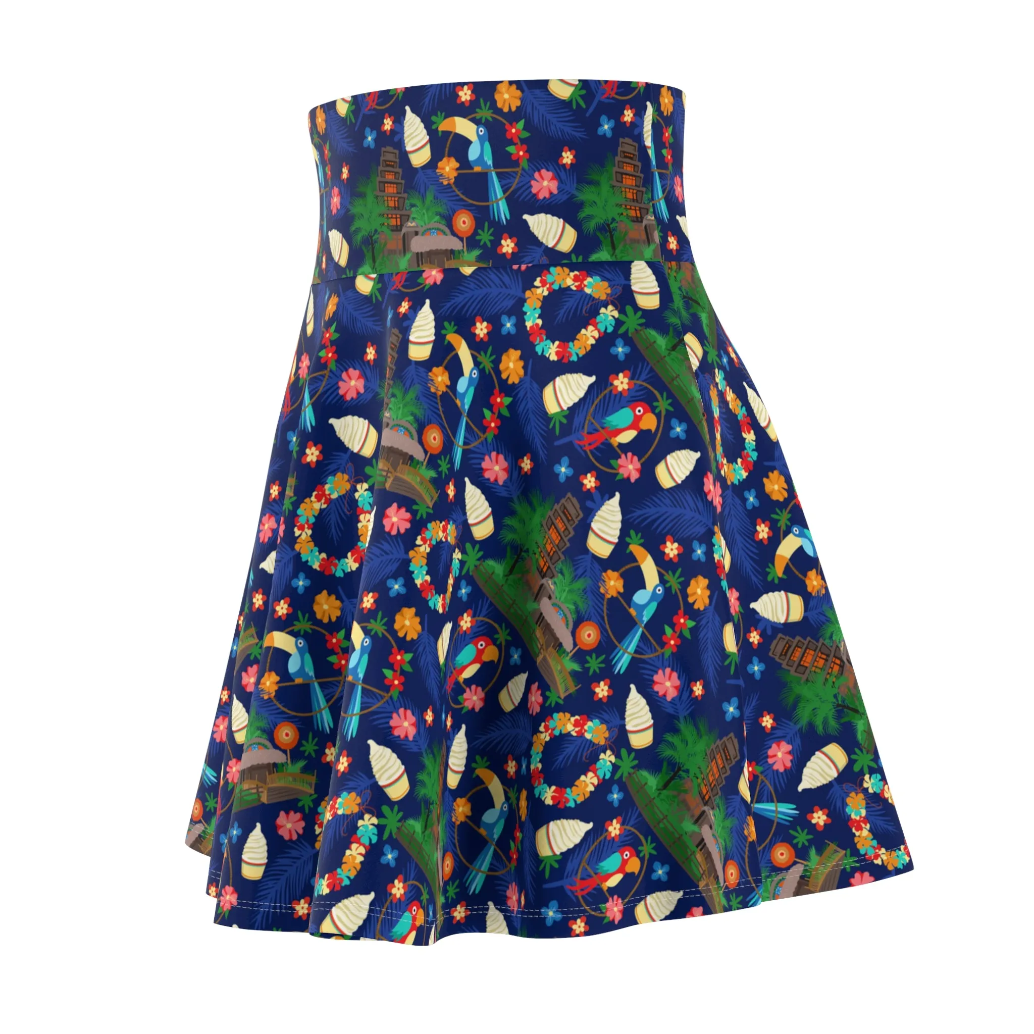 Tiki Desserts Women's Skater Skirt