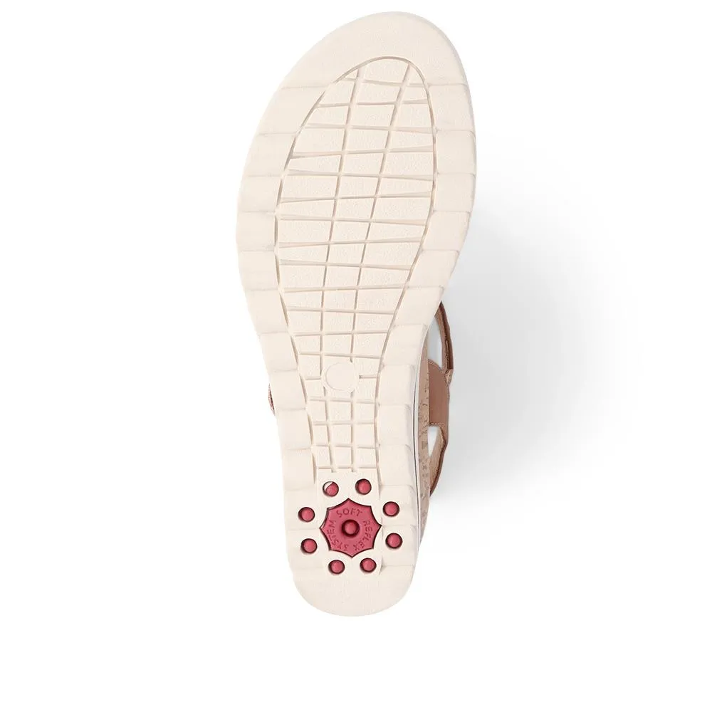Touch-Fasten Wedge Sandals    - CENTR39003 / 324 976