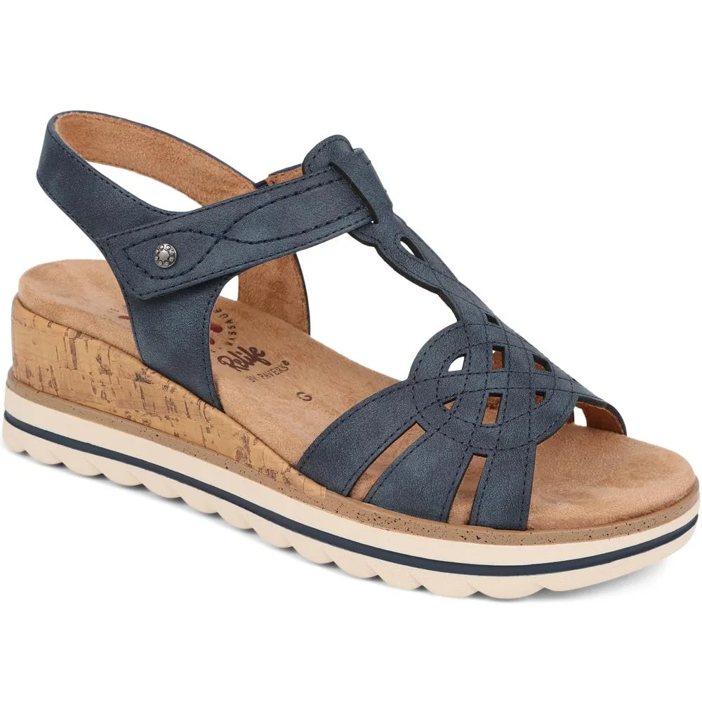 Touch-Fasten Wedge Sandals    - CENTR39003 / 324 976