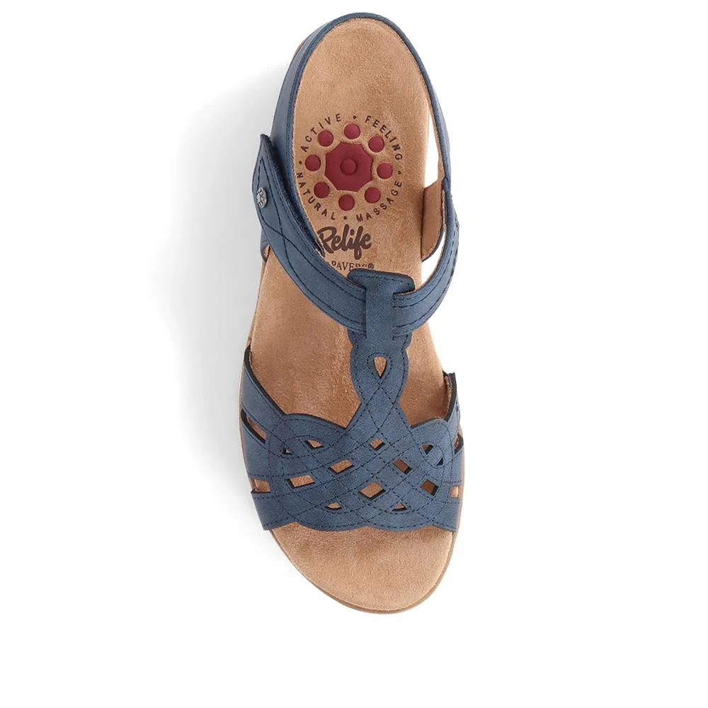 Touch-Fasten Wedge Sandals    - CENTR39003 / 324 976