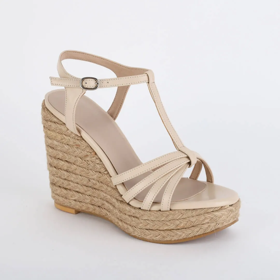 *UK size 1 - New Amelia - light beige, 11cm heels
