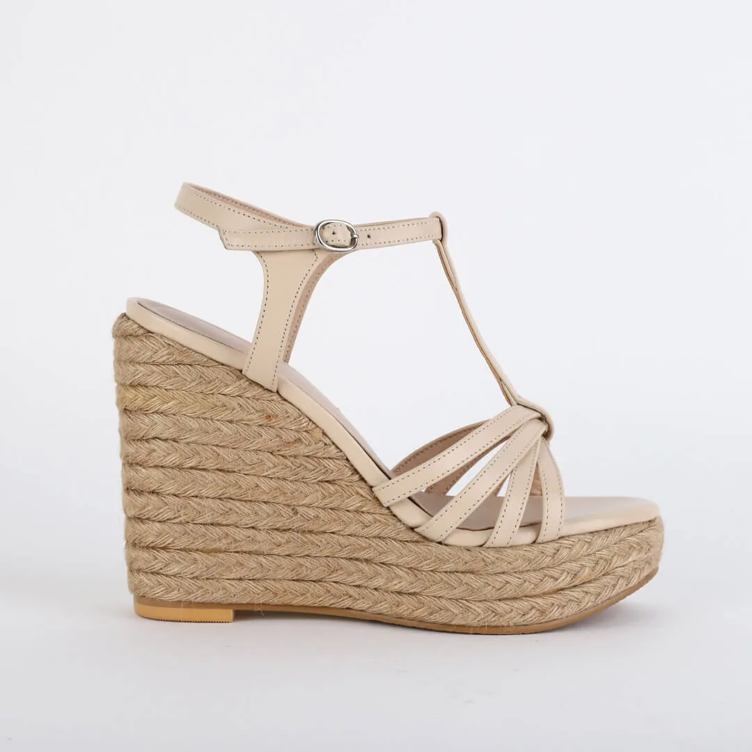 *UK size 1 - New Amelia - light beige, 11cm heels