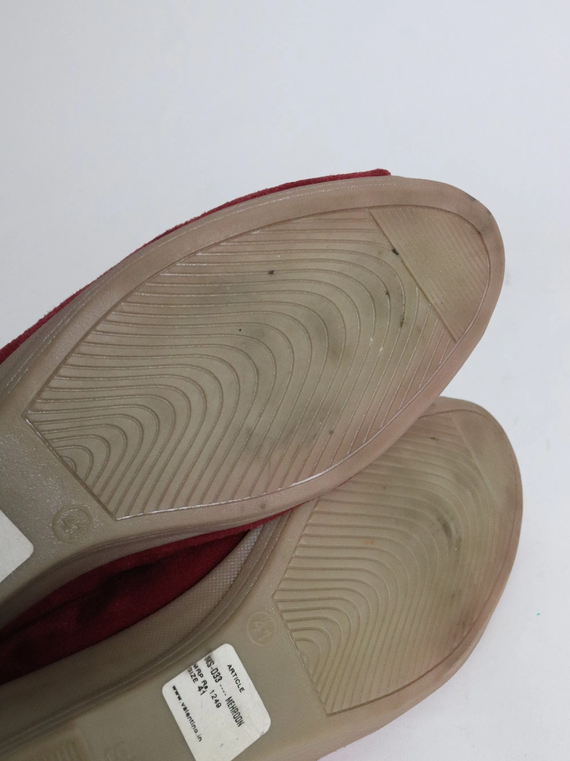 Valentino Wedge Heels Womens EU 41 Red