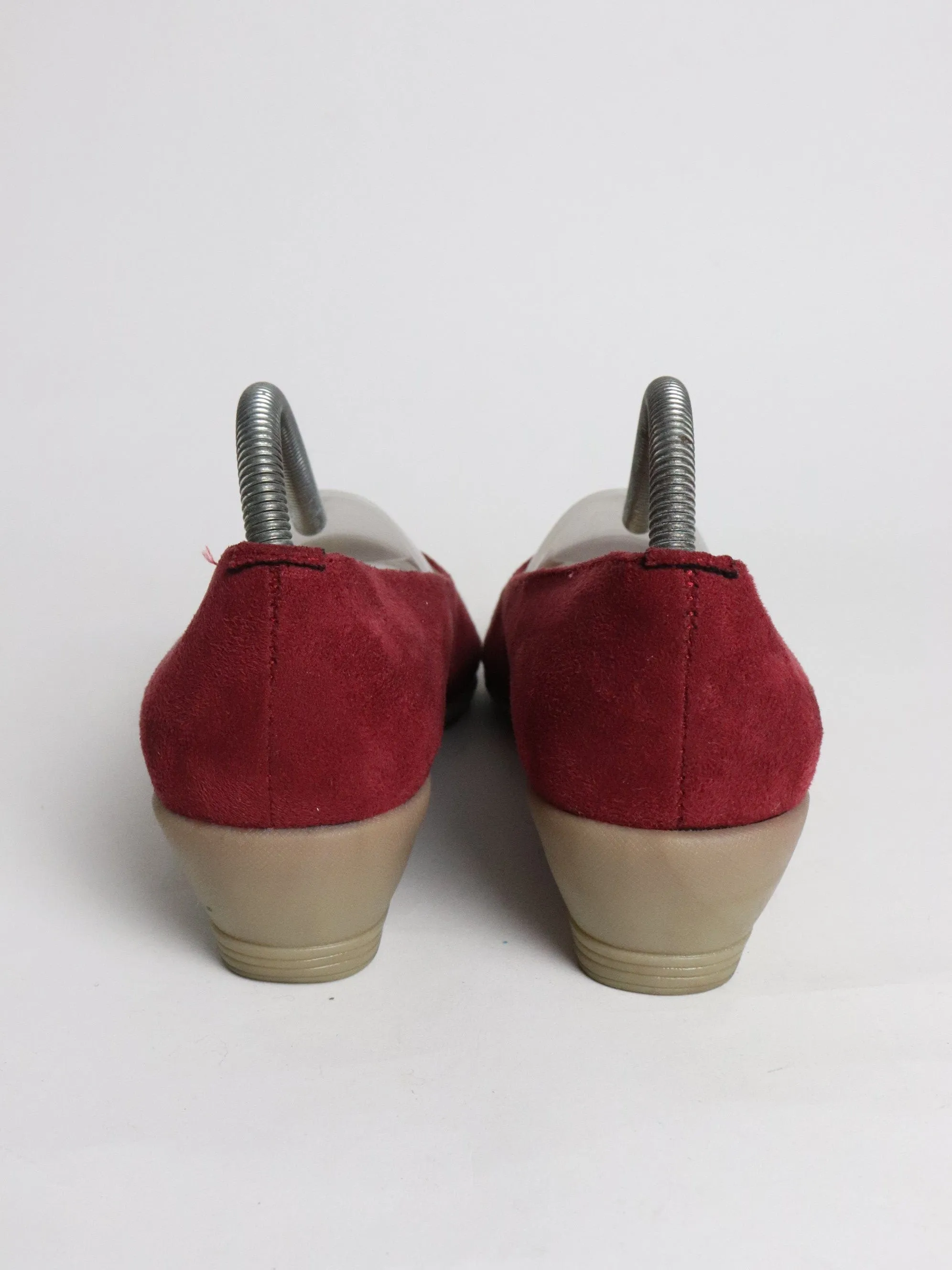 Valentino Wedge Heels Womens EU 41 Red