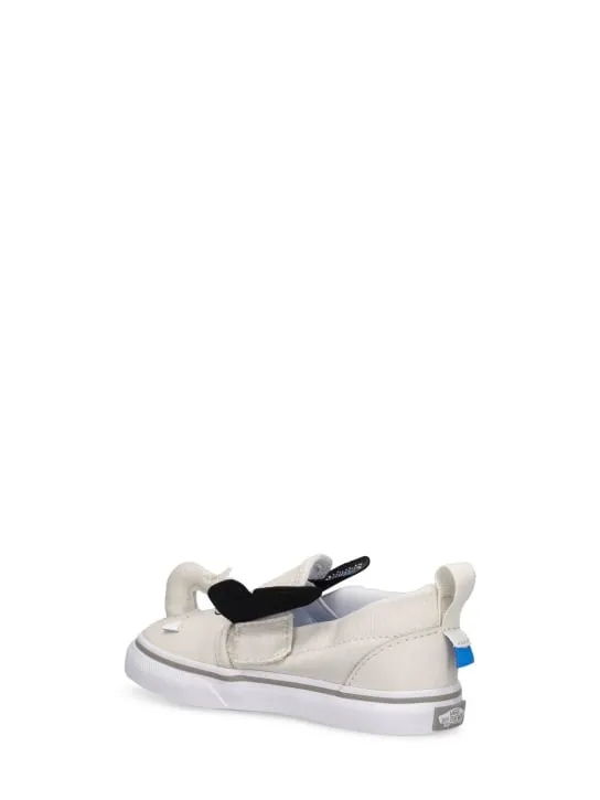Vans   Elephant leather slip-on sneakers 