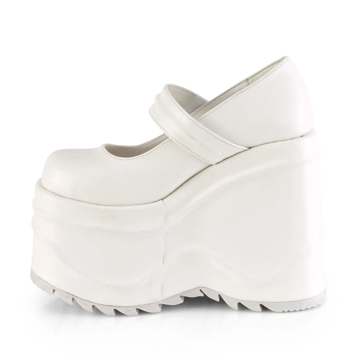 WAVE-32 White Vegan Leather