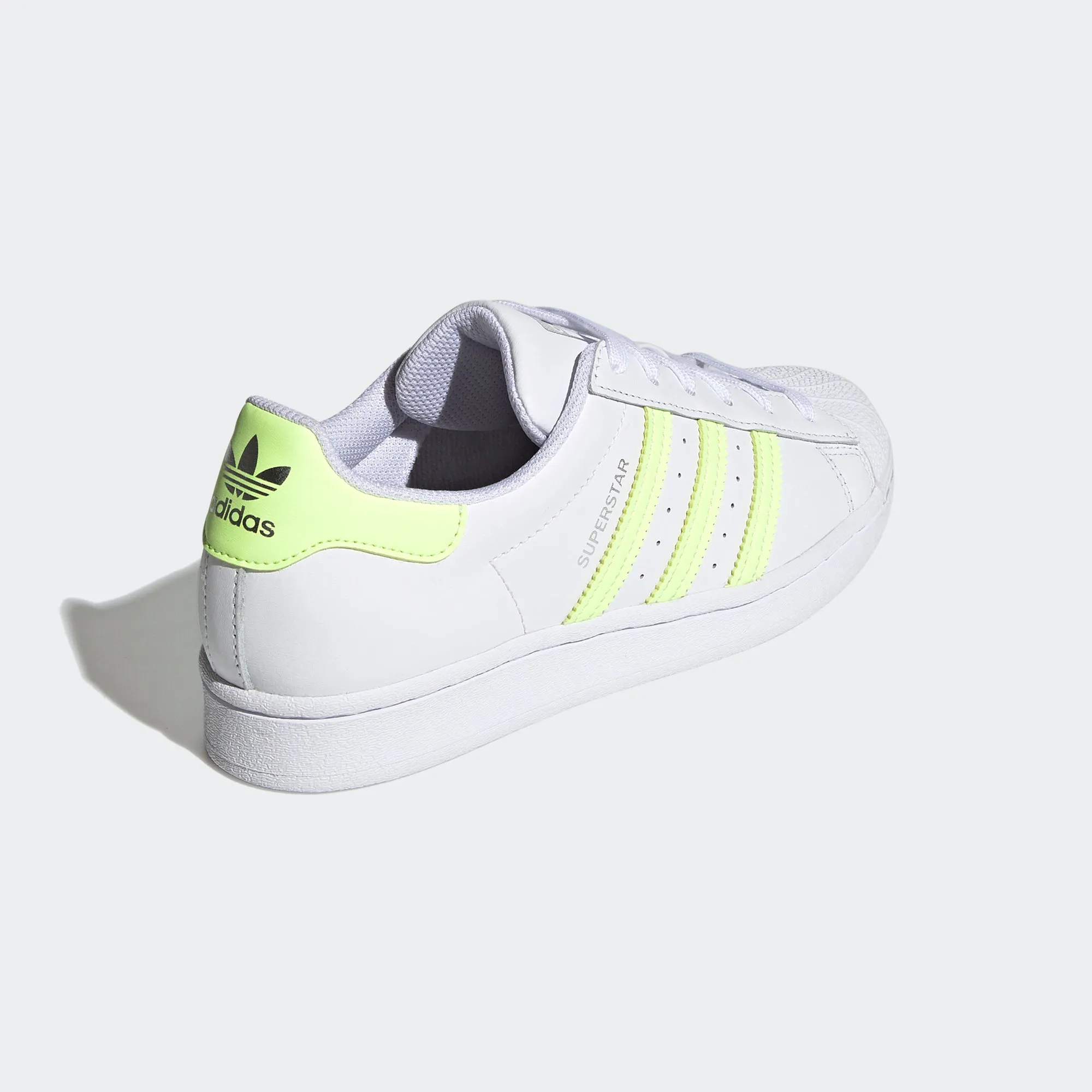 Women's adidas Originals Superstar Shoes White Yellow