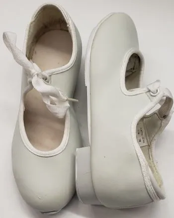 Yazmine Jr. -- Children's Economy Tap Oxford -- White