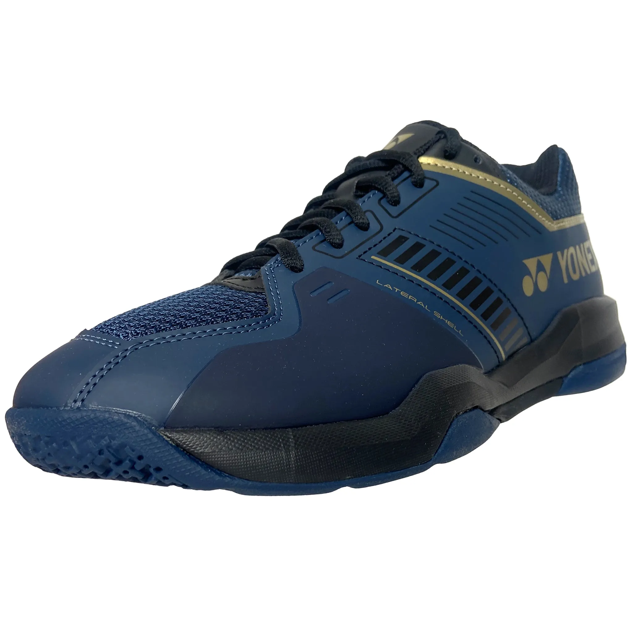 Yonex Power Cushion Strider Flow WIDE Men's Indoor - Navy/Gold